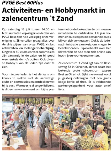 BST - PVGE Best in de media